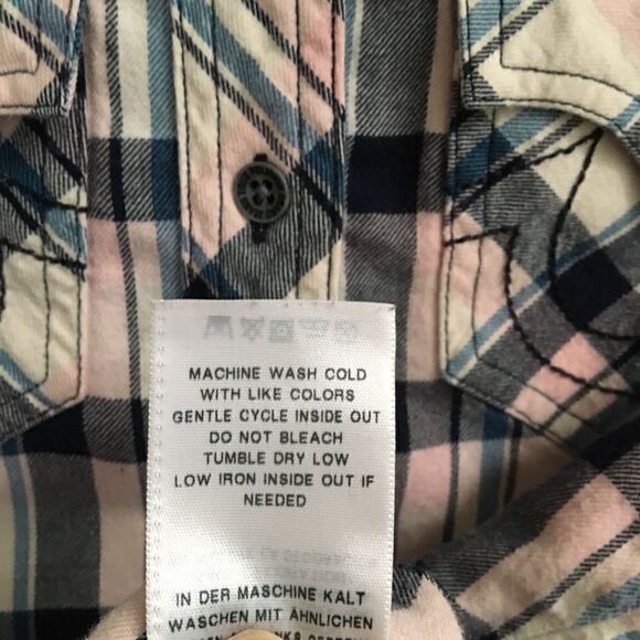 True Religion flannel button down shirt XS - Picture 10 of 10